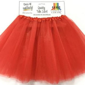 Tulle Skirt Red CCTSRed