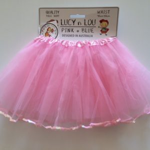 Tulle Skirt – Pink Sequin Frill