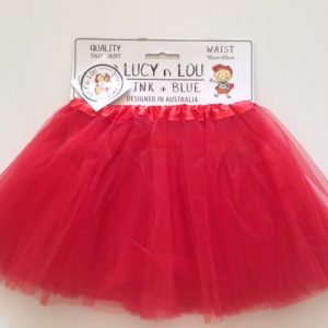 Tulle Skirt – Red