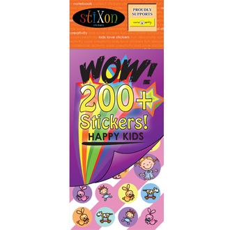 Sticker Book – Happy Kids