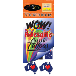 Sticker Book – Aussie Tattoos