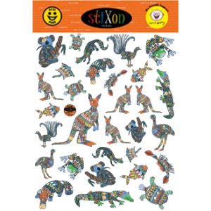 A4 Traditional Aust Animal stickers from Stixon Stickers