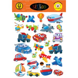 A4 Cars Trucks Planes and Boats stickers from Stixon Stickers